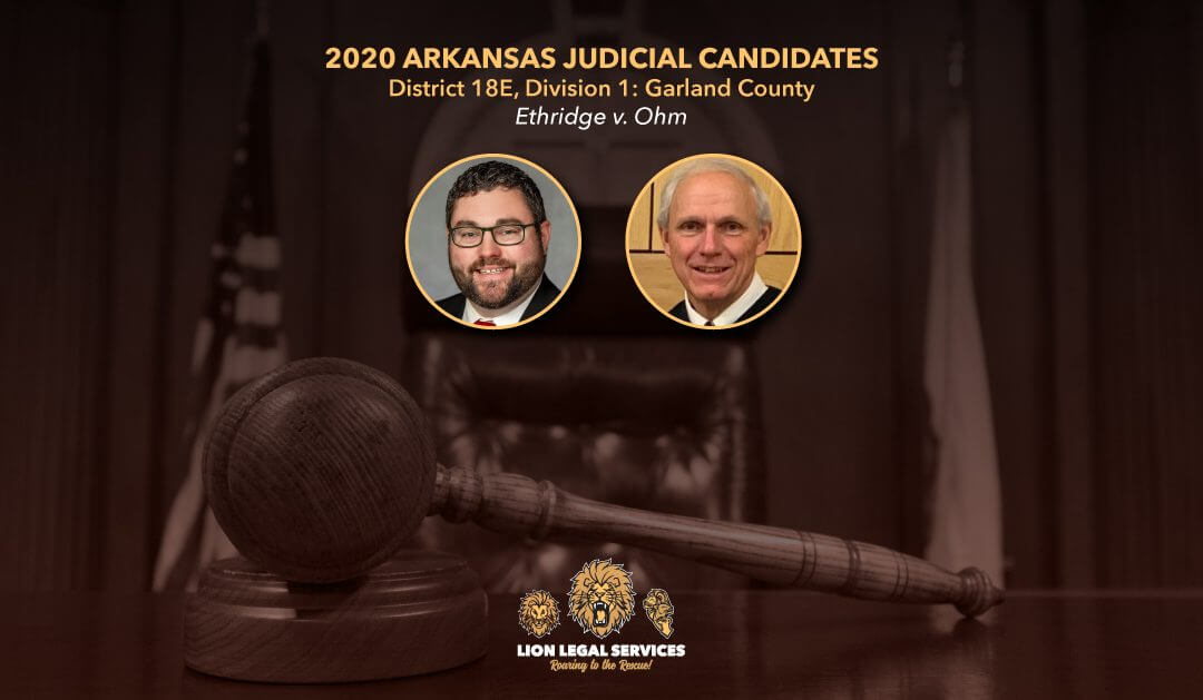 2020 Judicial Candidates: AR Dist. 18E, Div. 1